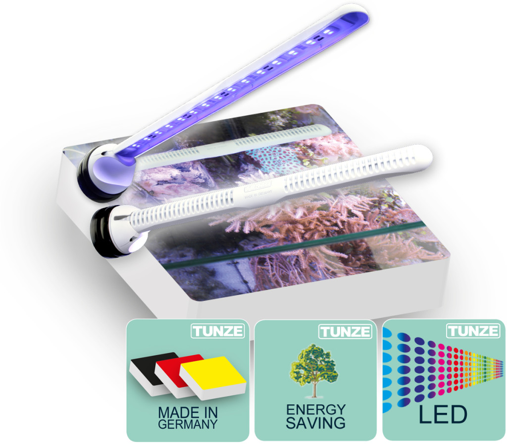 Una moderna illuminazione a LED della ditta TUNZE.